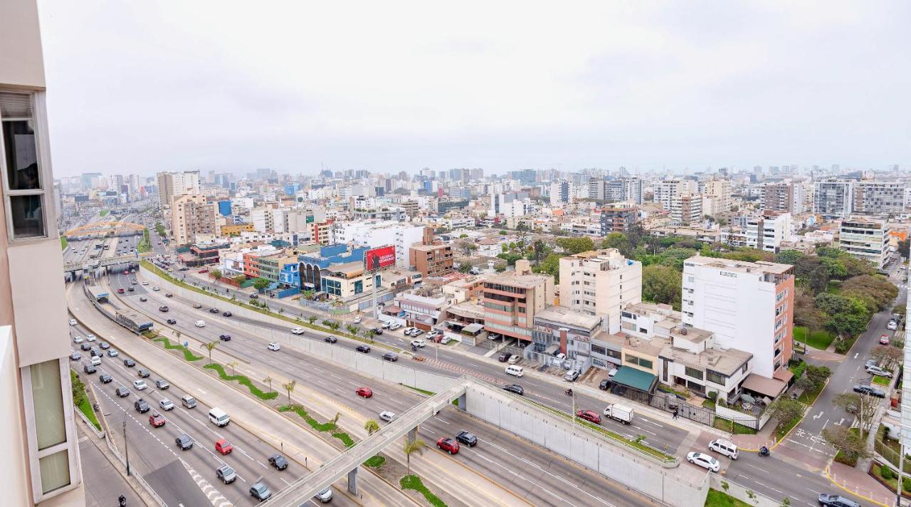 Alu Apartments - Limit With Miraflores Panoramic City View Lima Exterior foto